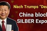Der Krieg um das Silber: China blockiert Silber & weitere Rohstoffe! USA machtlos?!