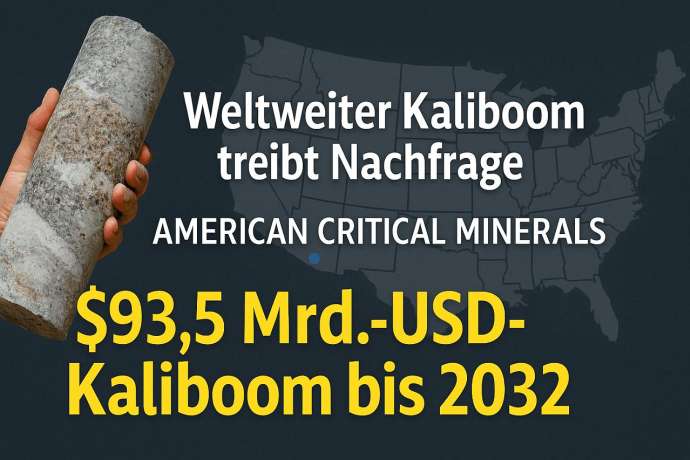 Weltweiter Kaliboom treibt Nachfrage &ndash; ACM positioniert sich im 93&comma;5 Mrd&period; USD-Markt bis 2032&excl;&excl;