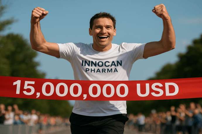 InnoCan Pharma: Heute über die 15 Mio. USD Ziellinie?!