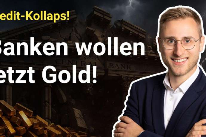 Goldpreis 10&period;000 USD&quest;&colon; Banken fliehen ins Gold&colon; Kredit‑Ausf&auml;lle explodieren&excl;