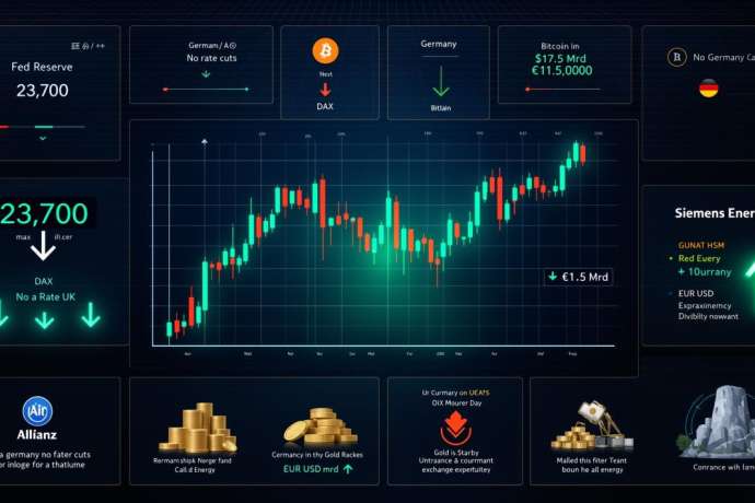B&ouml;rse Live&colon; Zinssenkung vom Tisch&colon; Allianz gl&auml;nzt mit Rekordgewinn&comma; Bitcoin st&uuml;rzt ab