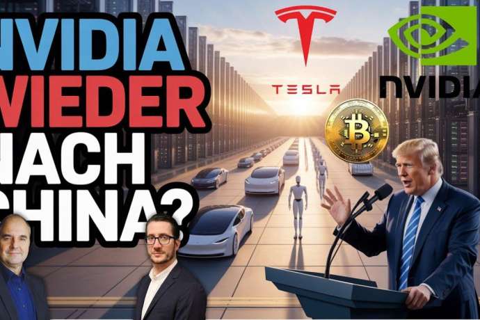 B&ouml;rse Live&colon; Tesla&comma; Bitcoin & Nvidia&colon; Chancen durch politische Impulse