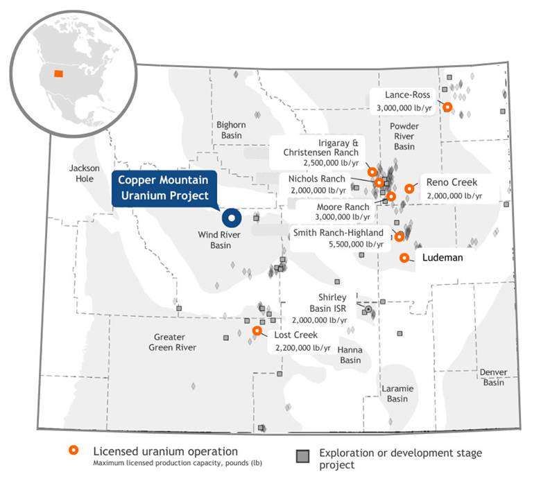 A map of copper mountain uranium project
AI-generated content may be incorrect.