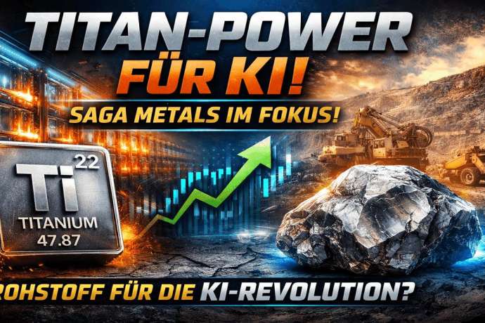 Titanium-Power&colon; Warum Saga Metals den KI Infrastruktur Boom befeuern k&ouml;nnte