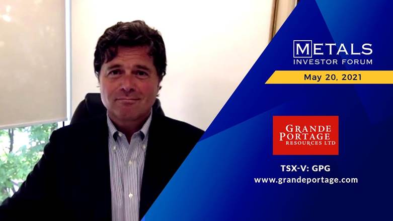 Ian Klassen of Grande Portage Resources presents at the Virtual Metals Investor Forum on May 20 '21