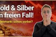 Gold & Silber fallen wiede: Gold & Silber fallen wieder – bricht der Superzyklus jetzt?