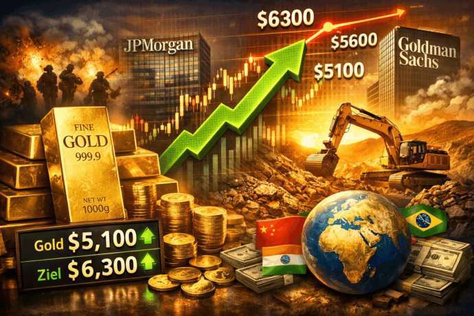 Goldmarkt 2026&colon; Rekordrallye&colon; U&period;S&period; GoldMining z&uuml;ndet den Turbo&colon; Neue PEA best&auml;tigt Millionen-Unzen-Potenzial beim Whistler-Projekt