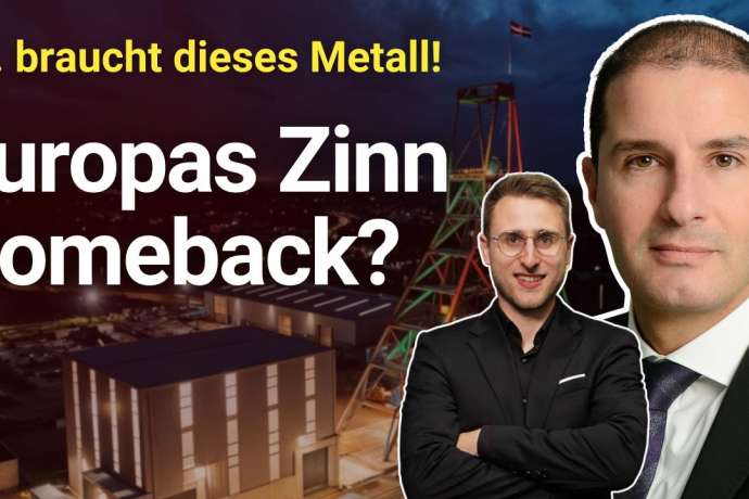 Europa ist abh&auml;ngig von China&colon; Schl&uuml;sselmetall f&uuml;r KI&comma; Solarenergie und Chips&colon; Cornish Metals Interview