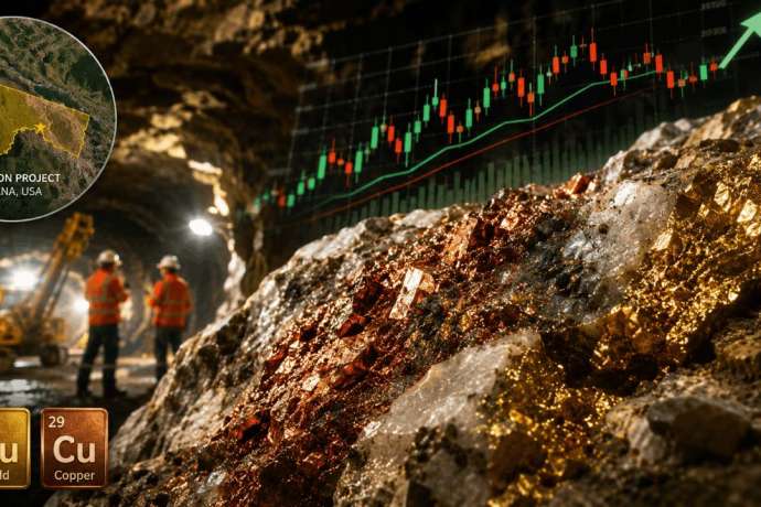Brandneue Gold-Kupfer-News&colon; Bis zu 25 &percnt; Kupfer&colon; Diese Montana-Story wird jetzt hei&szlig;