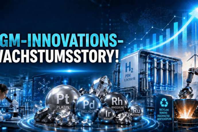 Nachhaltige Diversifikation&period;&period;&period;&colon; Top-Firma schreibt auch seine PGM-Innovations-Wachstumsstory fort&excl;