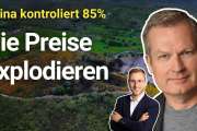 China kontrolliert 85%: China kontrolliert 85%: Wolframpreise schießen in die Höhe!