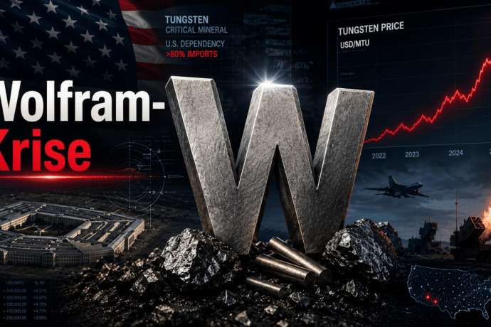 Amerika braucht Wolfram&colon; Der US-R&uuml;stungsboom trifft auf diese Nevada-Wolfram-Aktie&excl;
