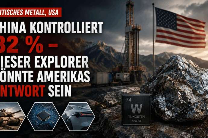 Wolfram-Superzyklus 2026&colon; China kontrolliert 82 &percnt; &ndash; dieser Explorer k&ouml;nnte Amerikas Antwort sein