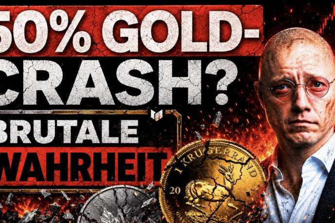 Was ist hier los&quest;&colon; Gold-Crash voraus&quest; Die 50&percnt;-Warnung&comma; &uuml;ber die jetzt alle Edelmetall-Anleger sprechen&excl;