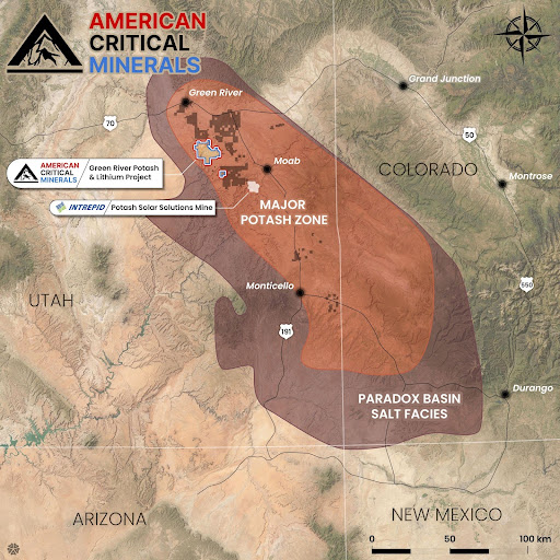 American Critical Minerals Paradox Basin Formation