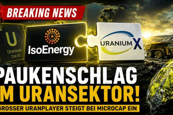 STRATEGISCHER DEAL&colon; Paukenschlag im Uransektor&colon; Besitzer der weltbesten Uran-Lagerst&auml;tte steigt hier ein