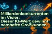 Milliardenkonkurrenten im Visier: Dieser KI-Wert gewinnt namhafte Großkunden!