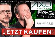Jetzt in Minen-Aktien…: Edelmetalle gehen steil! Welche Mexiko-Mine zündet jetzt? GoGold, Silver Tiger, AXO?