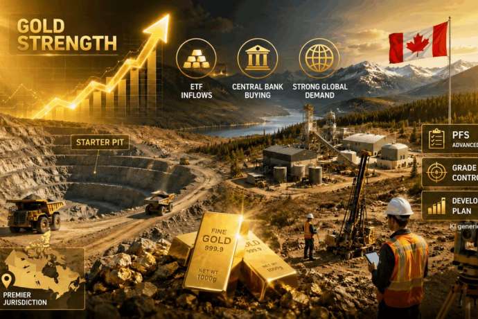 Es geht was...: Gold zeigt erneut fundamentale Stärke – hier liegt der Fokus auf dem Starter Pit
