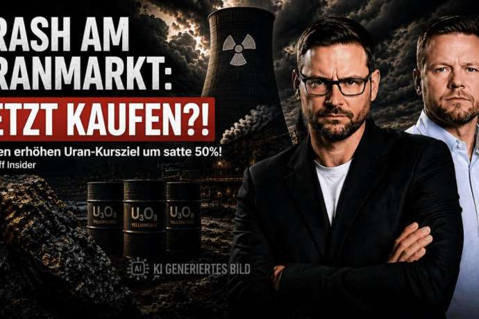 Uranpreis stark, Aktien drehen: Kaufalarm bei Uranaktien?! Warum der Uransektor jetzt explodieren könnte!