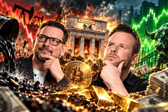 Was ist hier los?: Öl fällt, Aktien steigen: Was Bitcoin und Gold jetzt verraten!