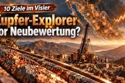 Kupfer-Geheimtipp: Spektakuläre Bohrtreffer und 10 Explorationsziele: Steht diese Kupfer-Aktie jetzt vor einer Neubewertung?
