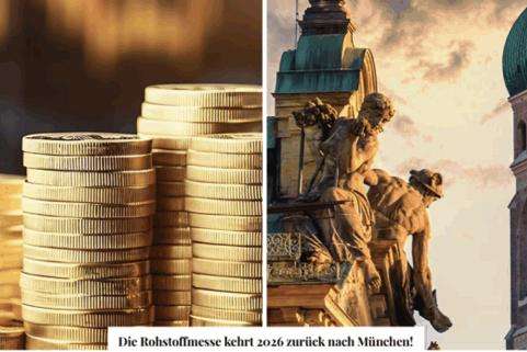 Kommt vorbei...: Rohstoffmesse München - Managementgespräche führen und Silber abkassieren!