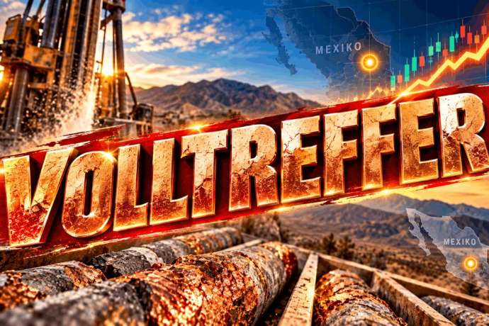 Volltreffer: Deutsche Bank ruft +50 % bei Kupfer aus – und dieser Mini-Explorer meldet einen Volltreffer