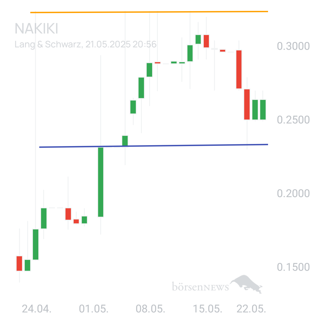 Sicher1 NAKIKI eher Bärisch oder doch weiter Bullisch. 